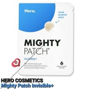 🎉3•$13/4•$16🎉 HERO COSMETICS Mighty Patch Invisible+ 6ct